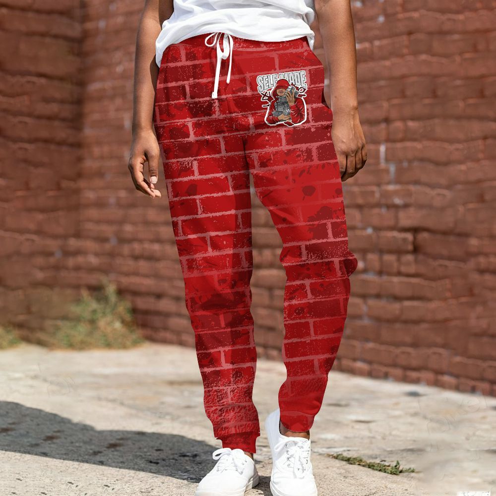 Sweatpant To Match Red Taxi 12s - Selfmade Unique All Over Print