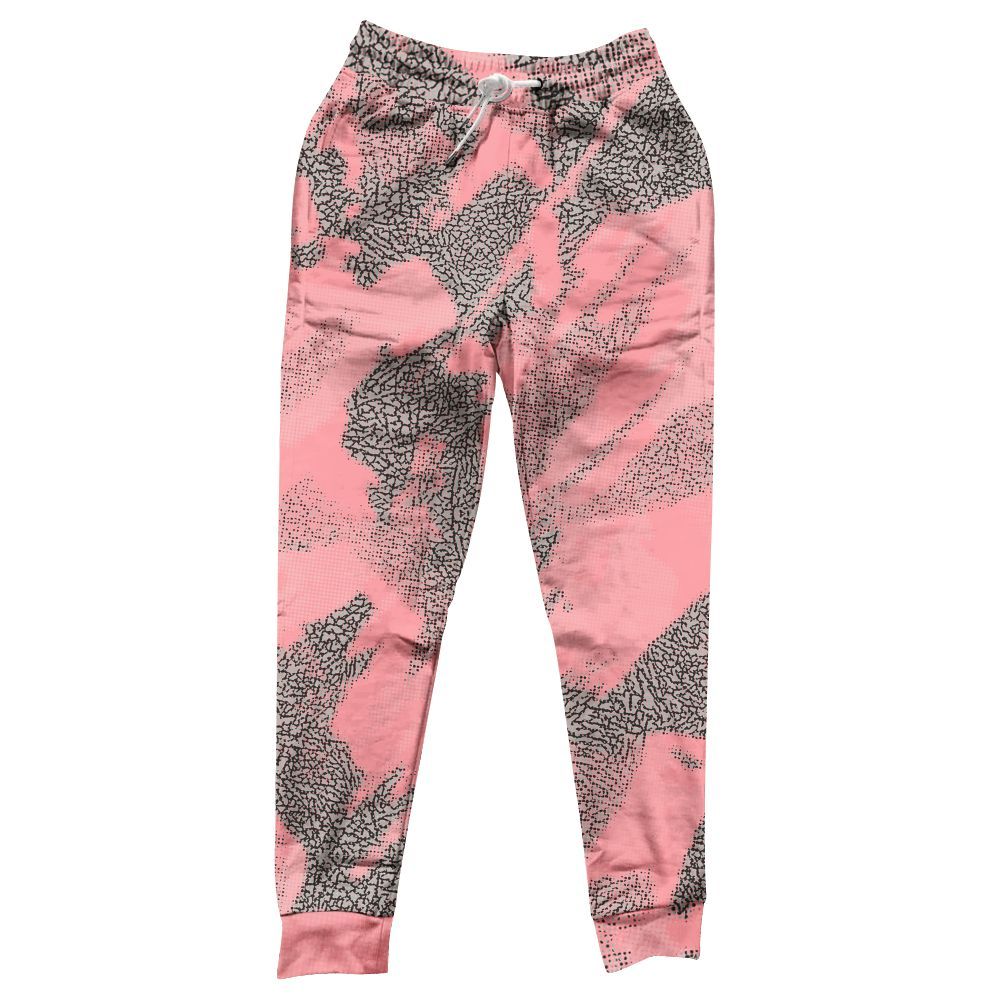 Sweatpant To Match Retro Wings 3s - Abstract Halftone Graphic All Over Print