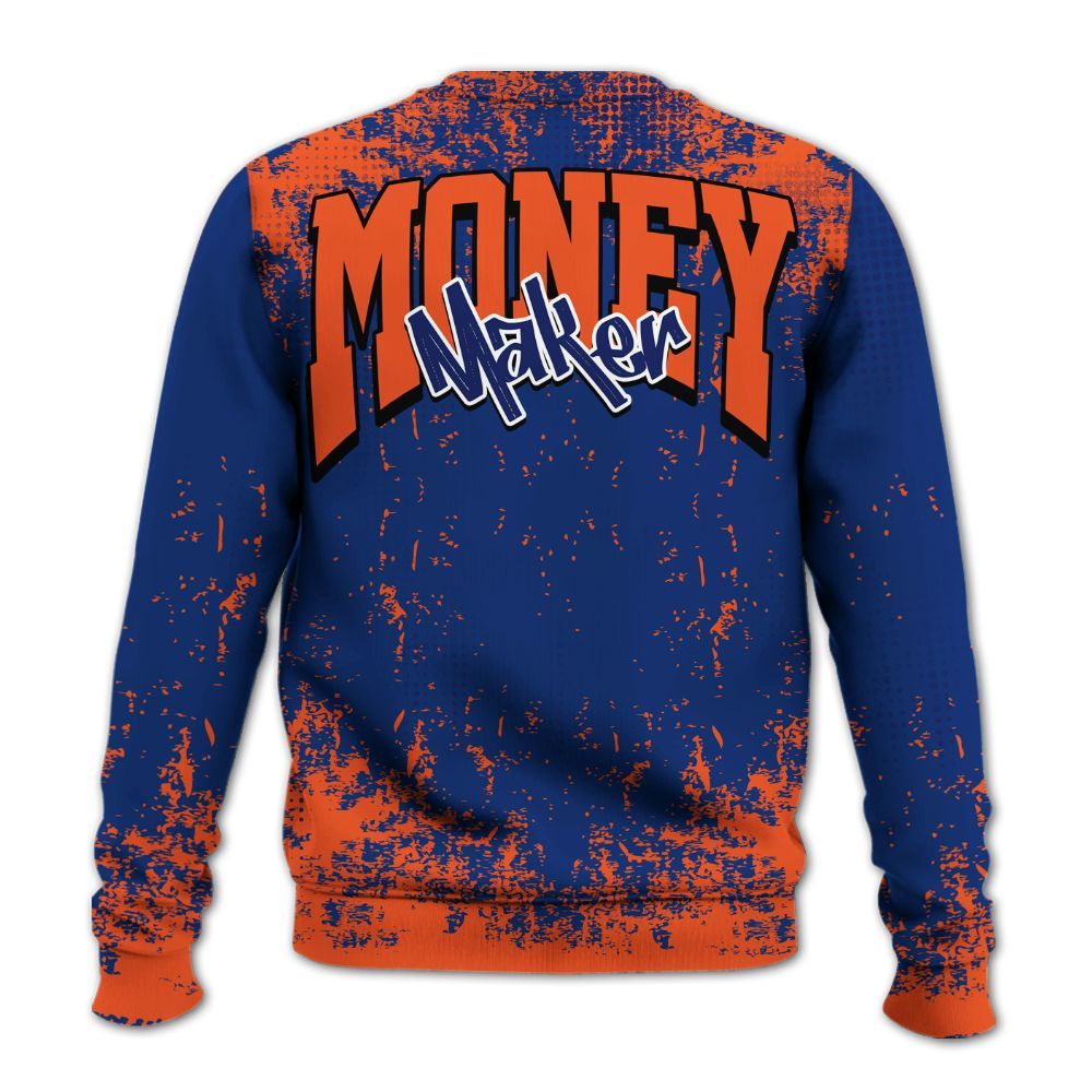 Sweatshirt To Match Suede GS League - Move In Silence Money Street Retro All Over Print