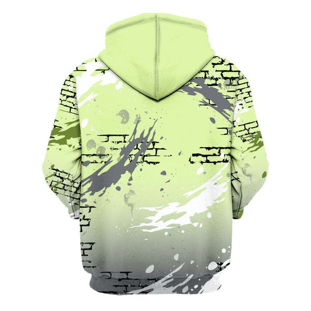 Hoodie To Match Smoke Grey Volt TR 1s - Values Of Loyalty Drip All Over Print