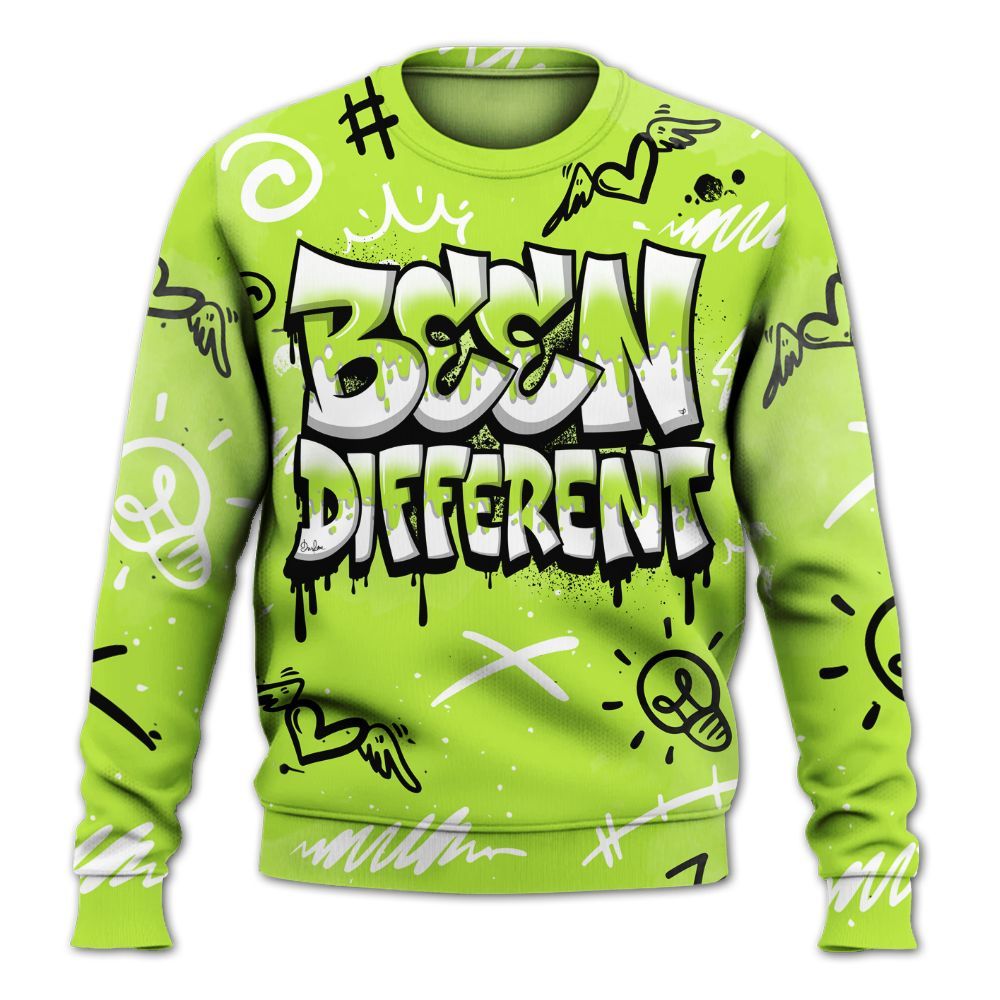 Sweatshirt To Match Air Force 1 Low Dance Volt - Drip Been Di2ferent All Over Print