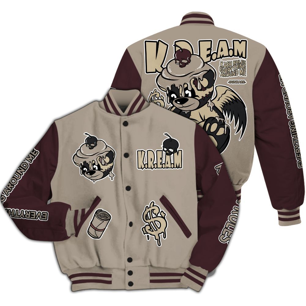 Varsity Jacket To Match AMM Retro Phantom 4s - Loot Bear All Over Print