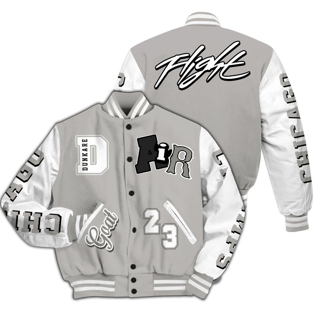 Varsity Jacket To Match Low OG Phantom 1s - AIR Number 23 GOAT All Over Print