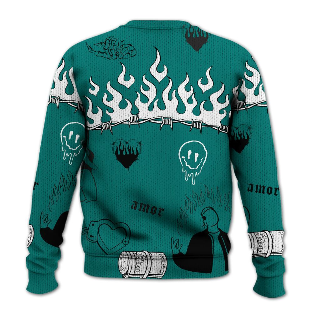 Sweater To Match Griffey Max 1 Freshwater - Snake Trust No One Graphic