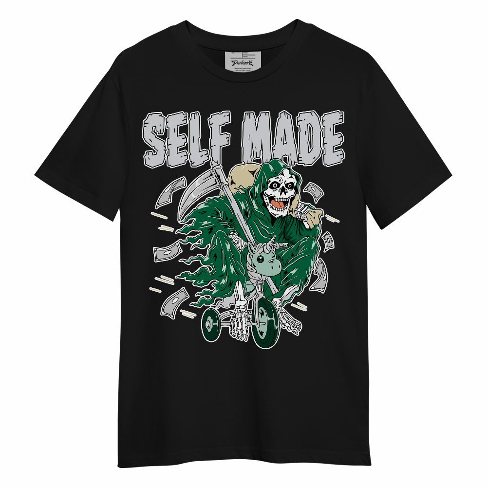 Shirt To Match Pine Green 4s - Self Make Skeleton Unisex Shirt