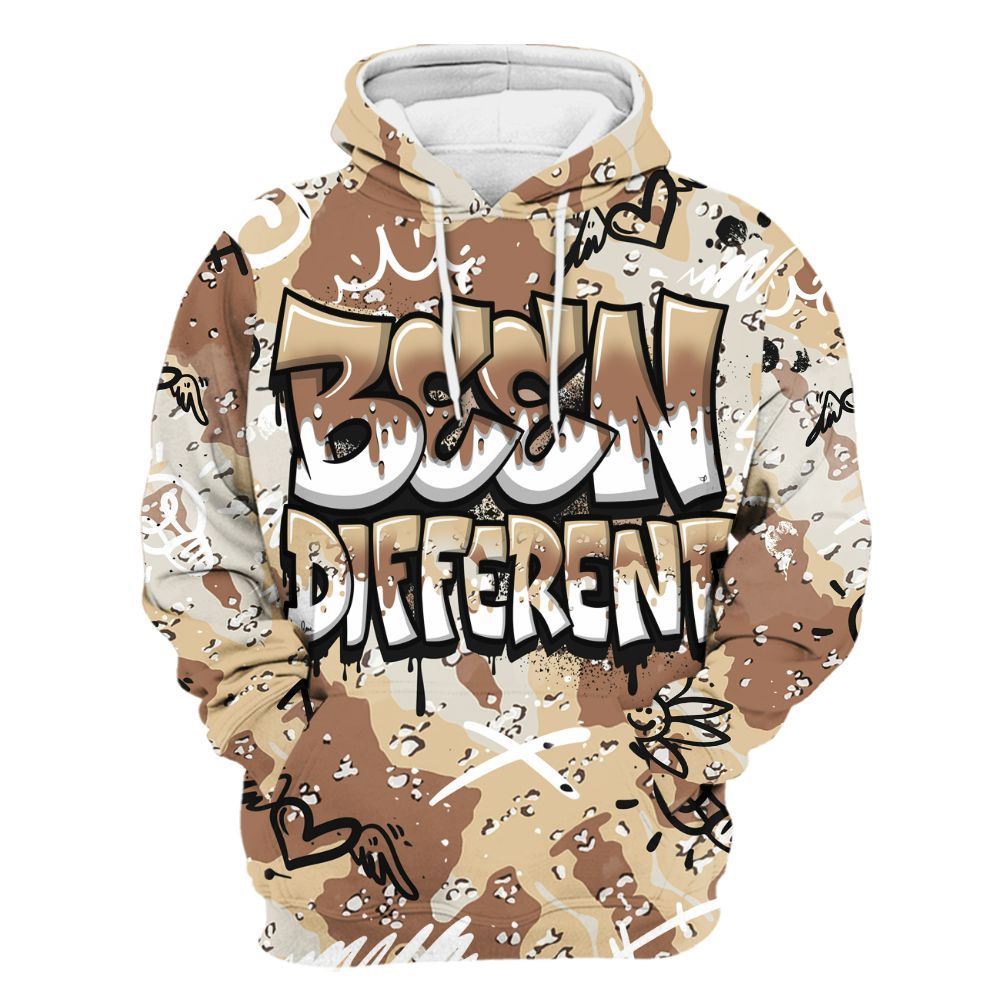 Hoodie To Match Desert Camo 3s - Drip Been Di2ferent All Over Print