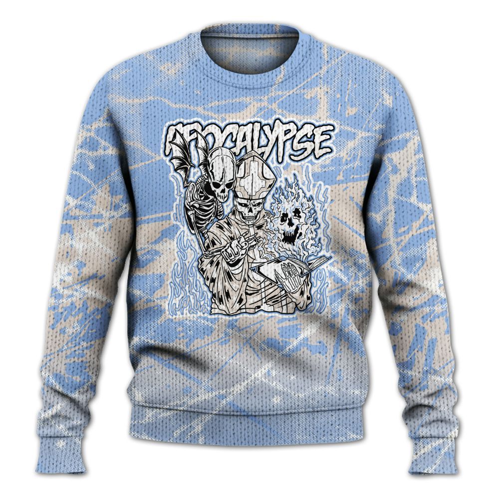 Knitted Sweater To Match Air Max 1 Royal Pulse - Apocalypse Skeleton Profound