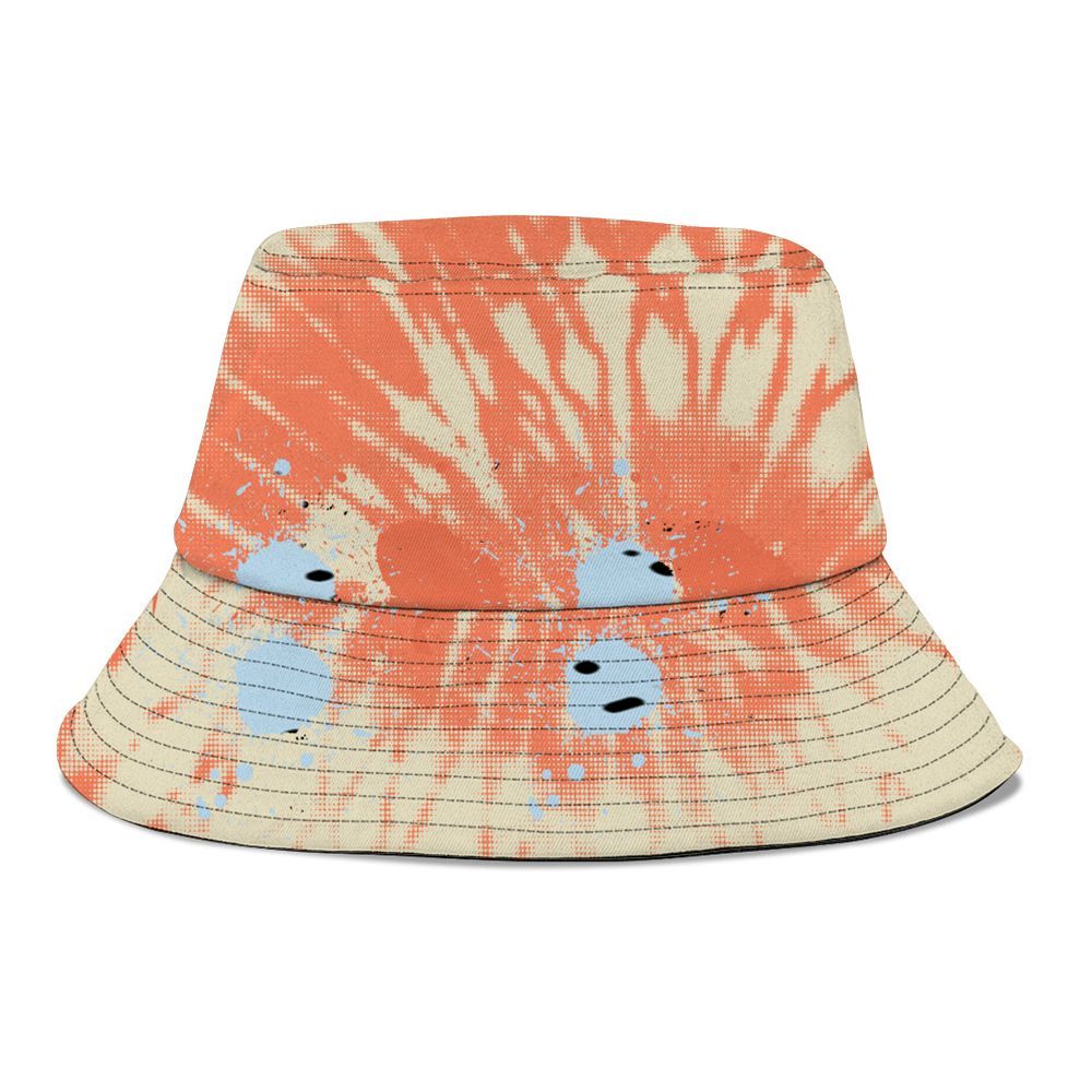 Bucket Hat To Match DJ Khaled Crimson Bliss 5s - Tie Dye Graphic