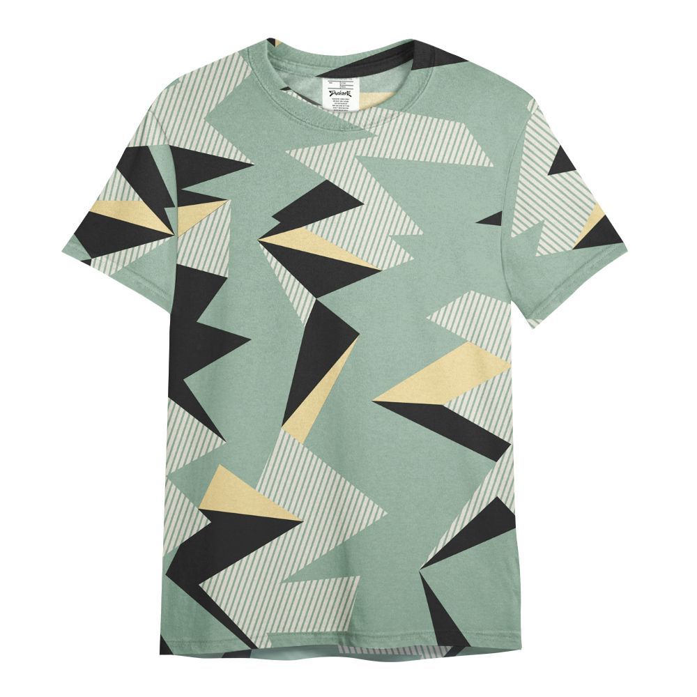Shirt To Match Joins Year Of The Snake 5s - Geometric Camouflage Pattern All Over Print