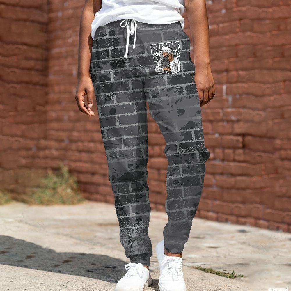 Sweatpant To Match White Thunder 4s - Selfmade Unique All Over Print