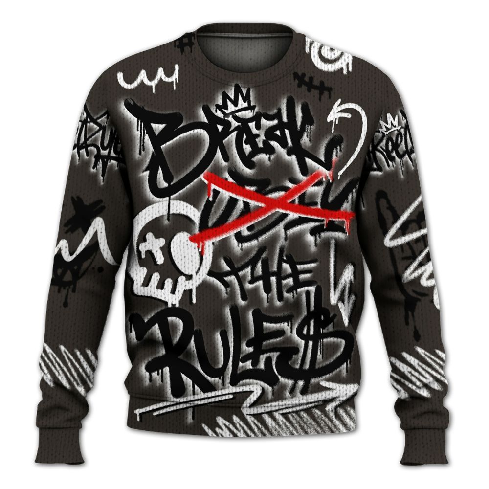 Knitted Sweater To Match Baroque Brown 12s - Break Rules Streetwear