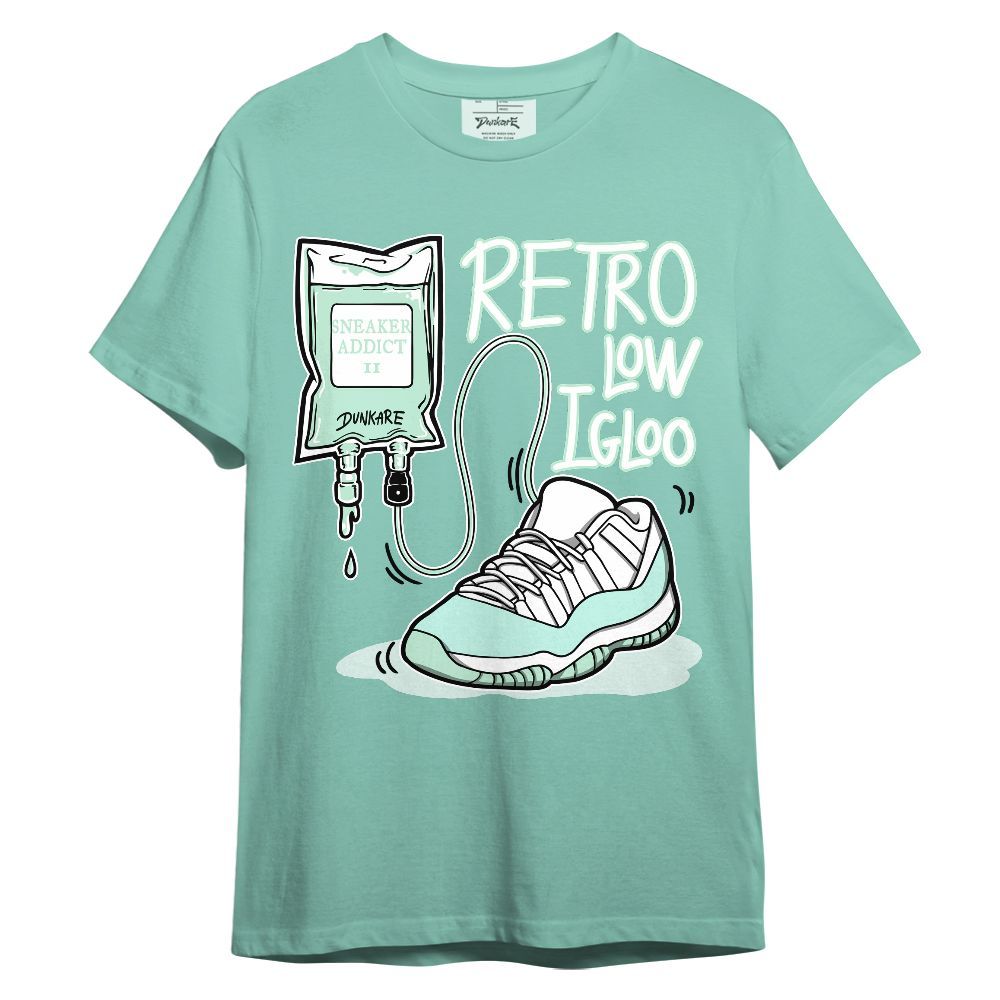 Shirt To Match Retro Low Igloo 11s - Sneaker Sickness Graphic
