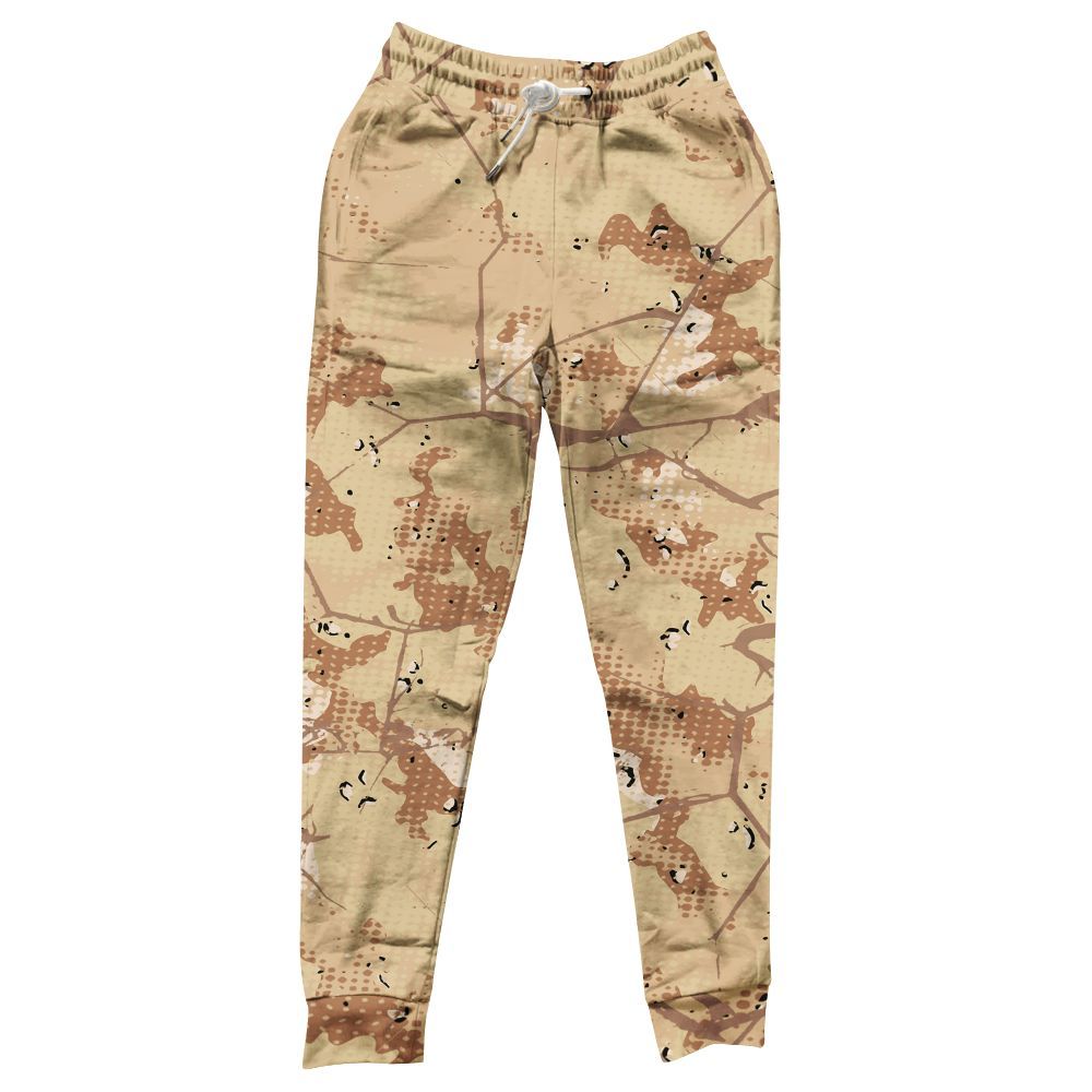 Sweatpant To Match Desert Camo 3s - Crack Graphic All Over Print