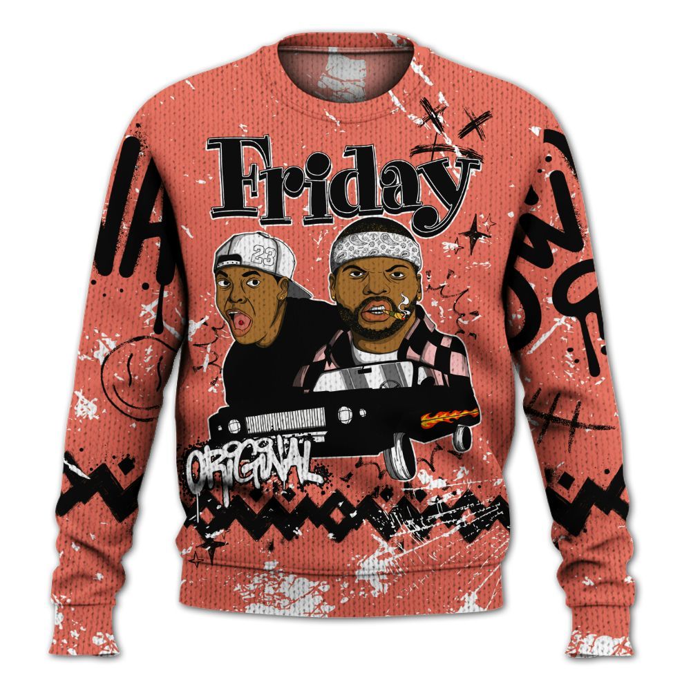 Knitted Sweater To Match Low OG PSG 1s - Friday Sneaker Crayon