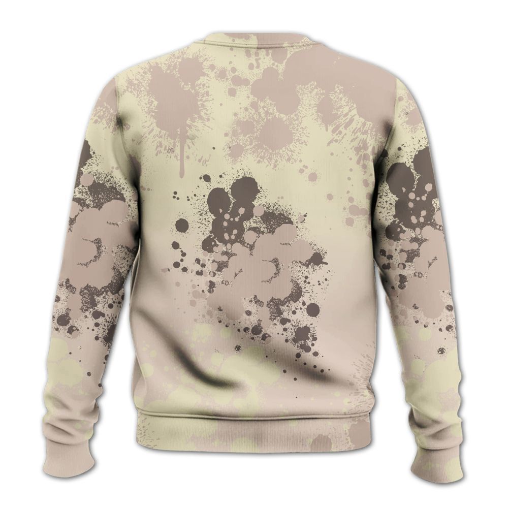 Sweatshirt To Match A Ma Maniere X Fossil Stone 4s - God Blessed Ink Drip All Over Print