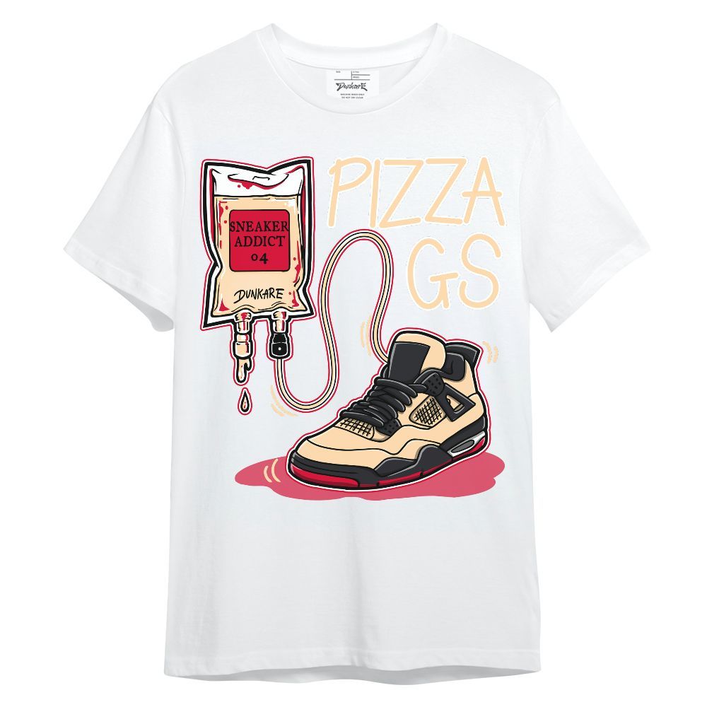 Shirt To Match Retro Pizza GS 4s - Sneaker Sickness Graphic