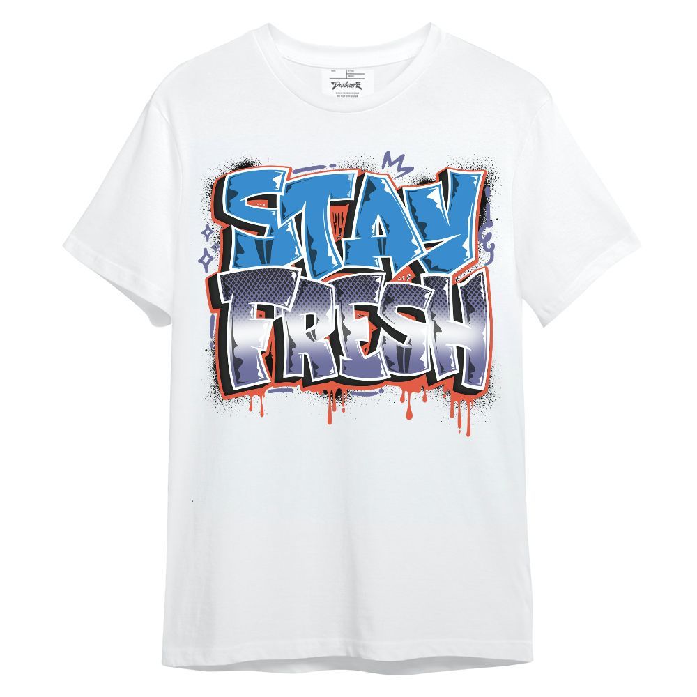 Shirt To Match Hi-Res Blue 700s - Stay Fresh Dripping Streetwear Unisex Shirt