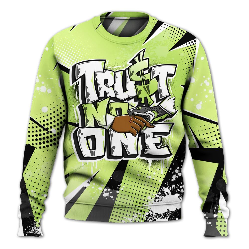 Sweatshirt To Match Air Max SNDR Volt - Poly Trust No One Dripping All Over Print