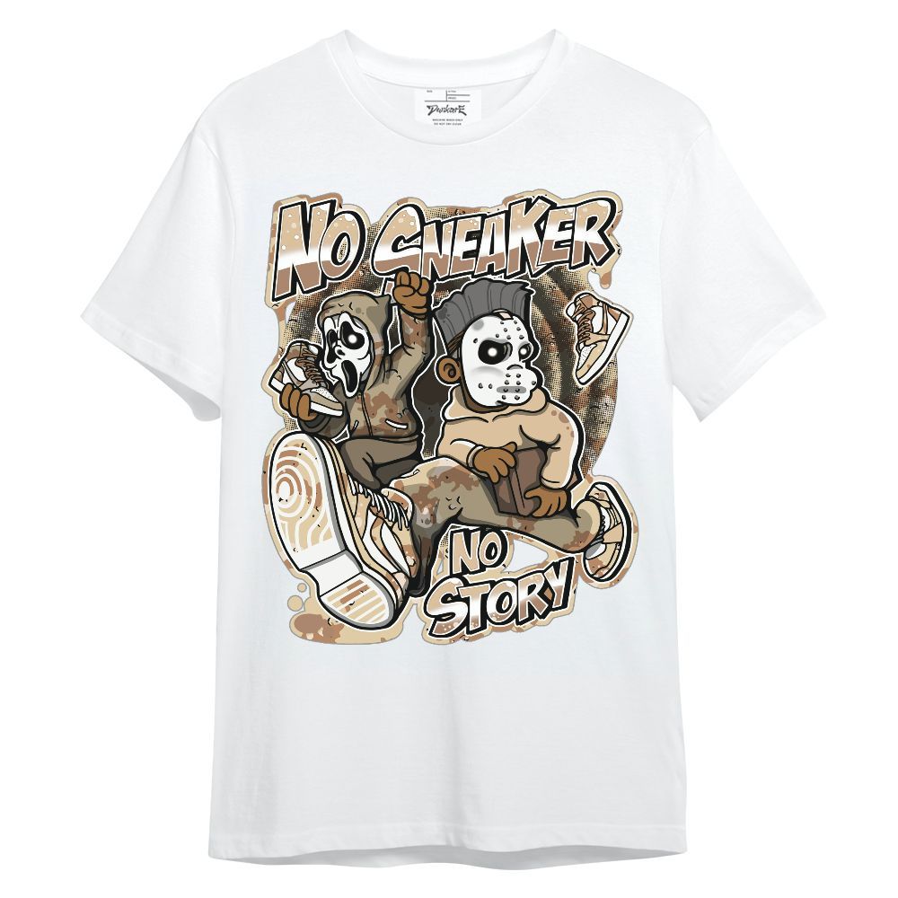Shirt To Match Desert Camo 3s - Sneakers Make Story Graphic Unisex Shirt