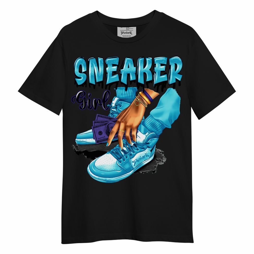 Shirt To Match Retro Aqua 6s - SNEAKER Girl Money Drip Unisex Shirt