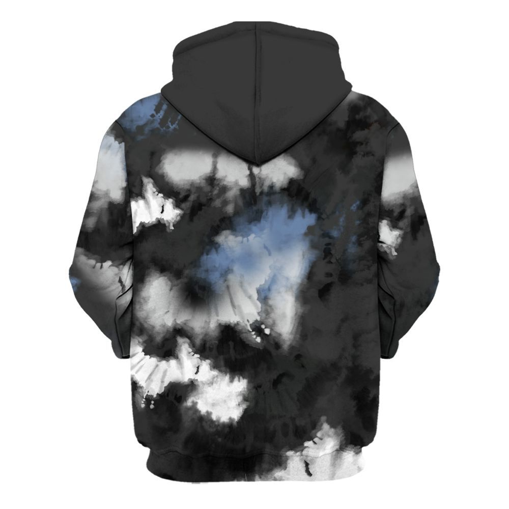 Hoodie To Match Mid Space Jam 1s - SNEAKER Girl Money Drip Tie Dye All Over Print