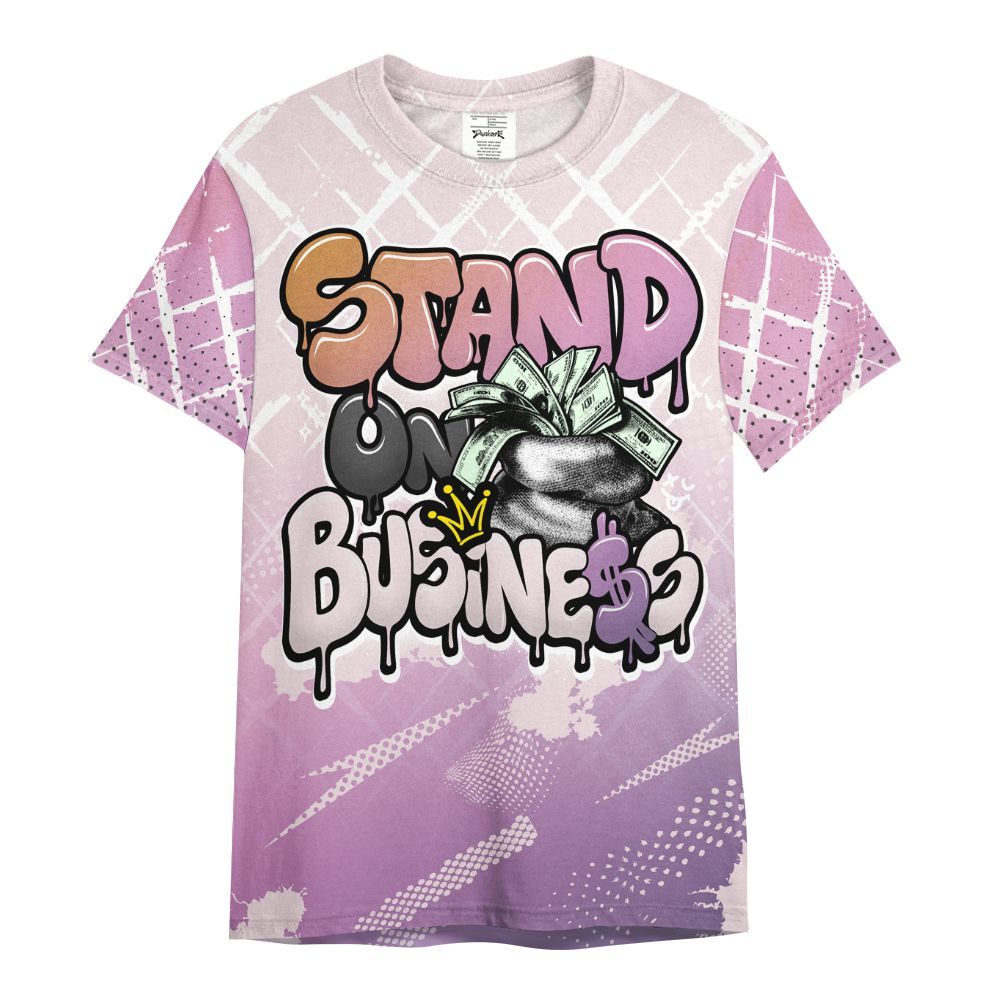 Shirt To Match Book Sunrise 1s - Halftone Stand Business Dripping All Over Print