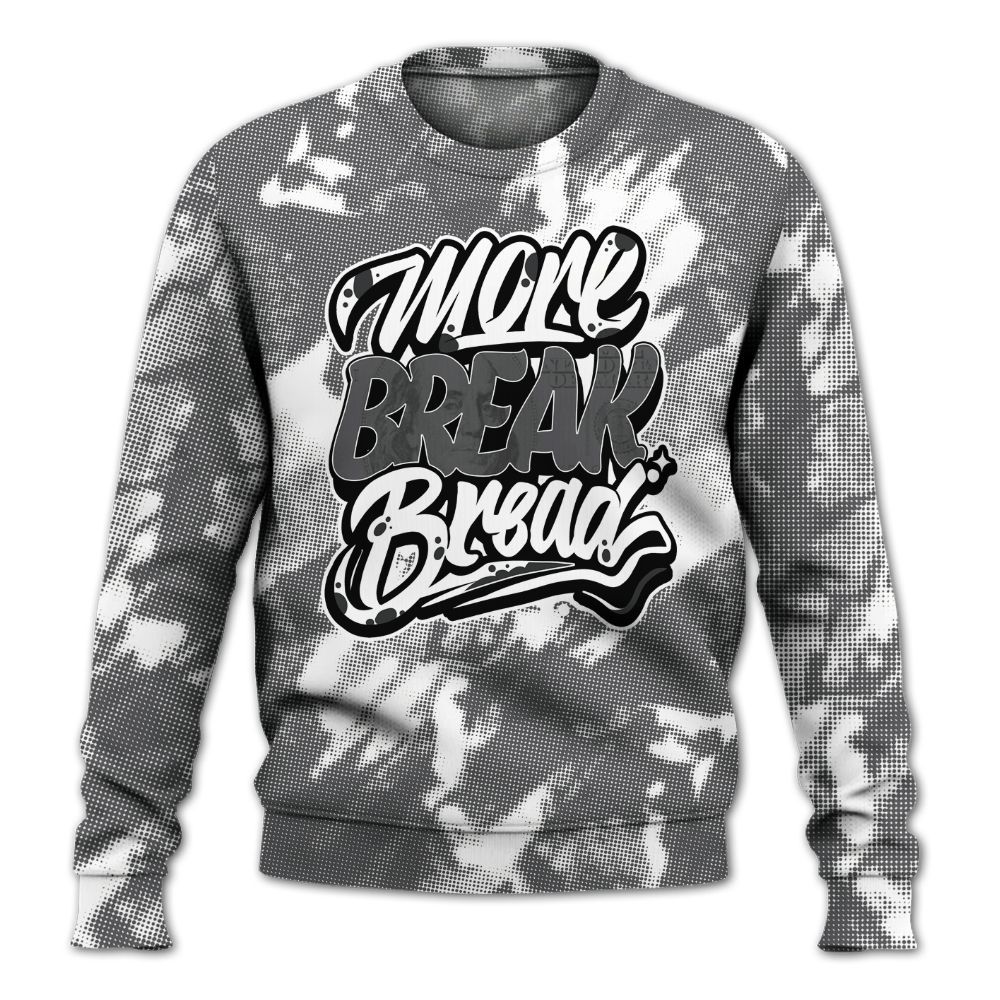 Sweatshirt To Match White Thunder 4s - More Break White All Over Print