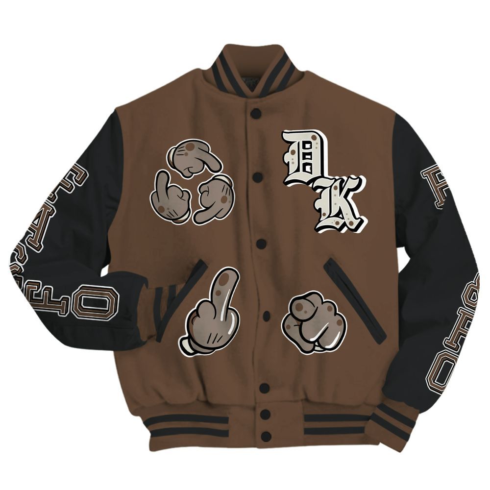 Varsity Jacket To Match Palomino 1s - F Around Find Out Graphic All Over Print