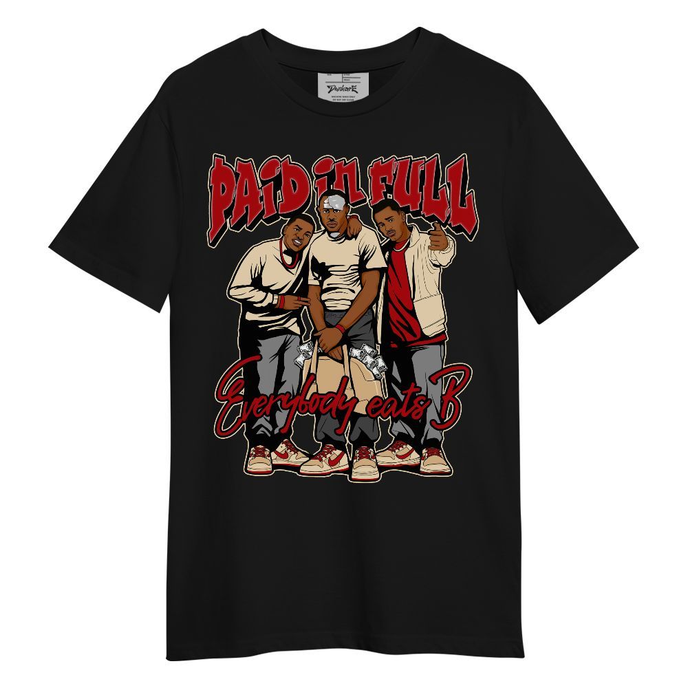 Shirt To Match Dunk Low Strawberry Waffle - Paid In Full Money