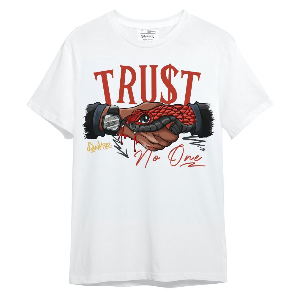 Shirt To Match Low Lucky Cat 1s - Snake Trust No One Graphic