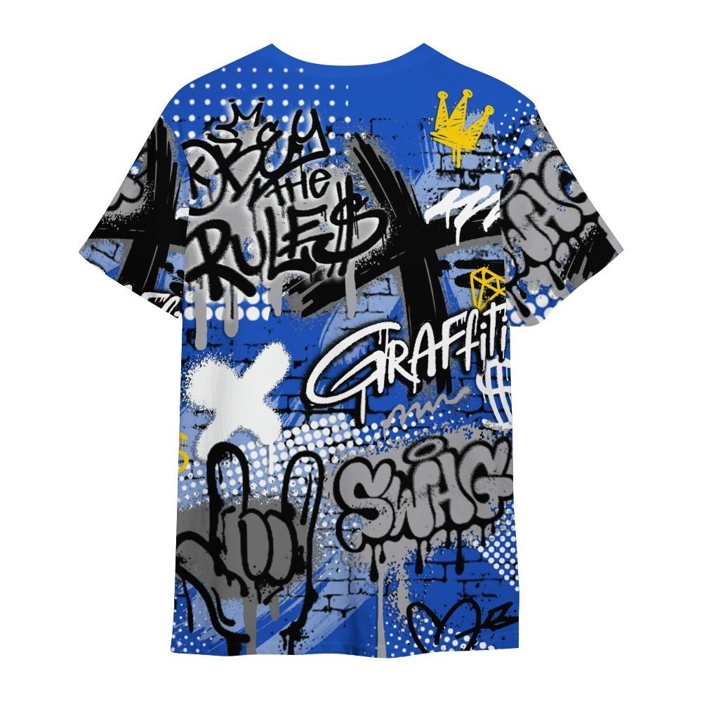 Shirt To Match Retro Stealth 5s - True It Real Graffiti Streetwear All Over Print