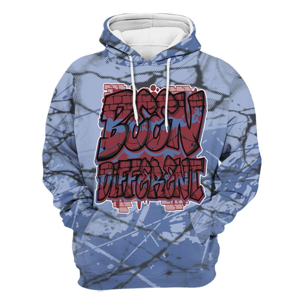 Hoodie To Match Black Metallic 5s - To Different Graphic All Over Print