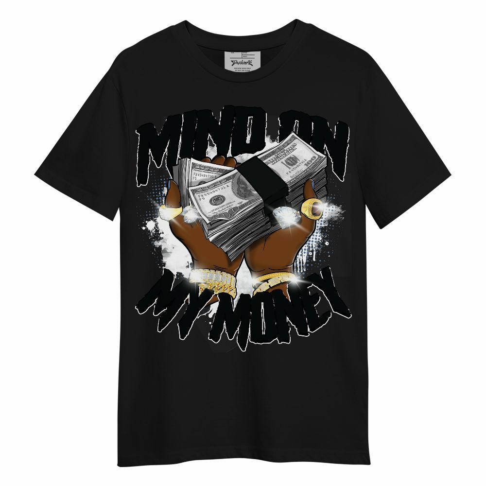 Shirt To Match Mid Space Jam 1s - Mind On My Money Graphic Unisex Shirt