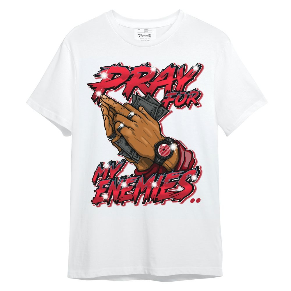 Shirt To Match Retro Raging Bull 5s - Prayed For Enemies Graphic Unisex Shirt