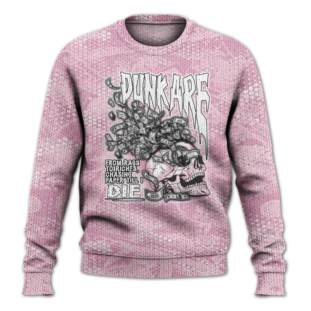 Knitted Sweater To Match Orchid 4s - From Rags To Riches