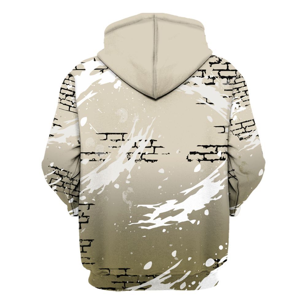 Hoodie To Match Sail Neutral Olive 6s - Values Of Loyalty Drip All Over Print