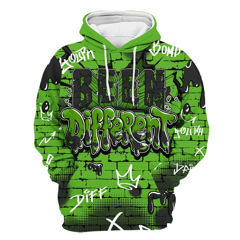 Hoodie To Match Air Foamposite One Volt - Been Different Drippin Streetwear All Over Print