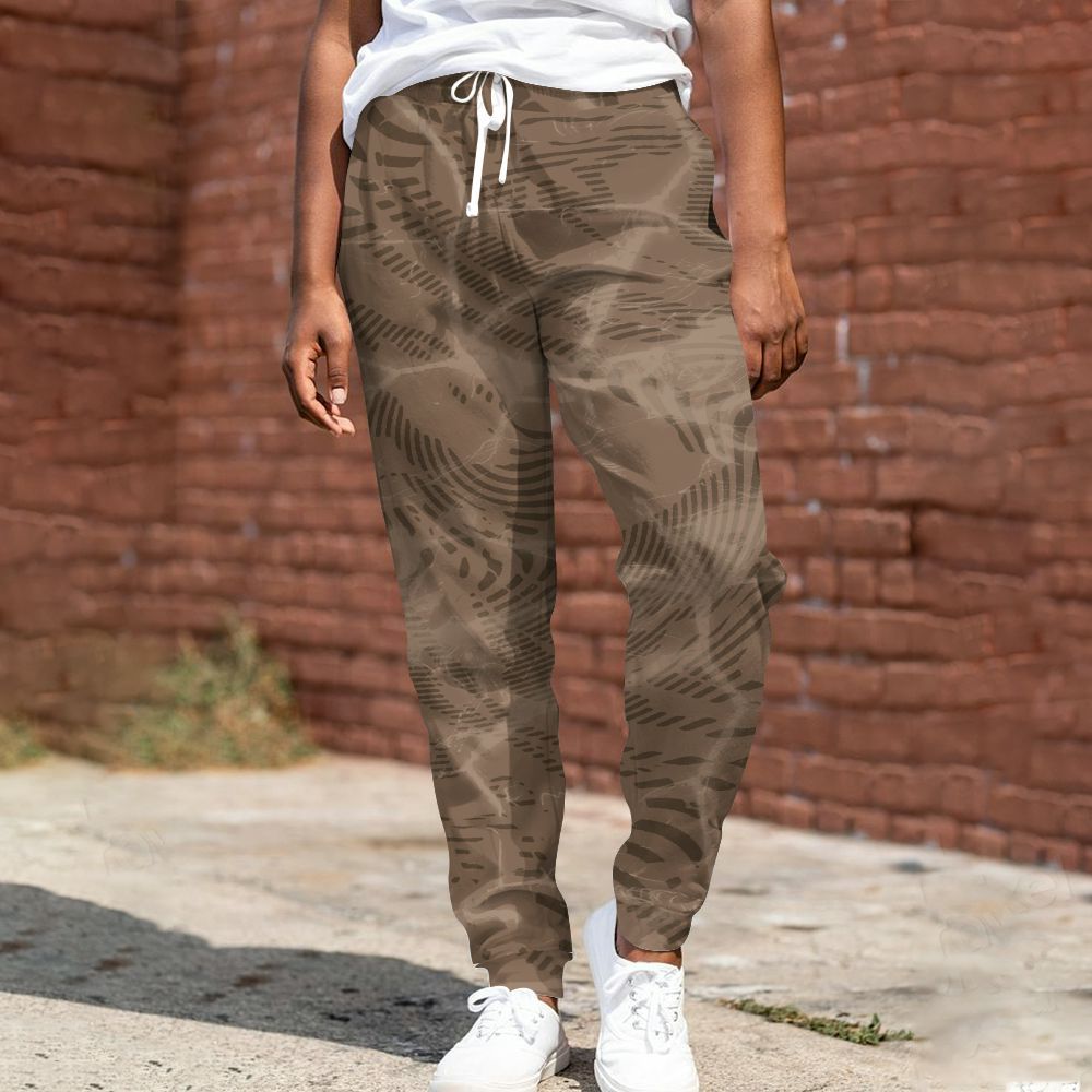 Sweatpant To Match Dark Mocha Jack - Fume All Over Print