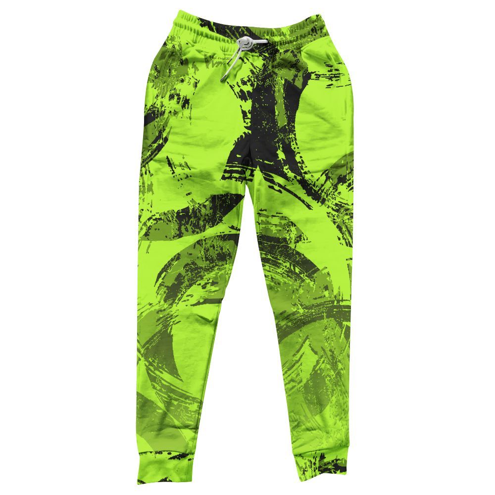 Sweatpant To Match Air Force 1 Low Dance Volt - Circle Slpash All Over Print