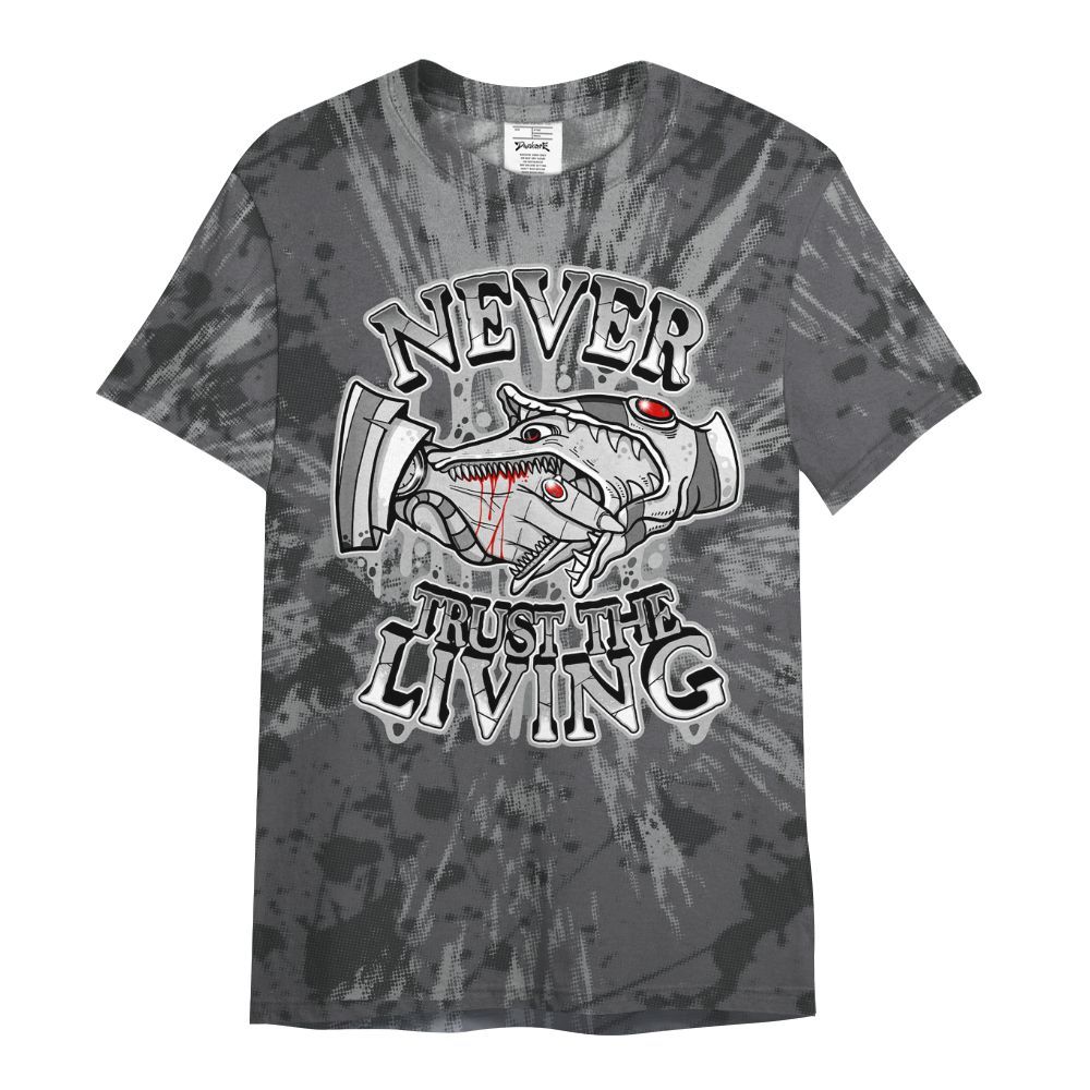 Shirt To Match White Thunder 4s - Never Trusting Living Graphic Halloween All Over Print