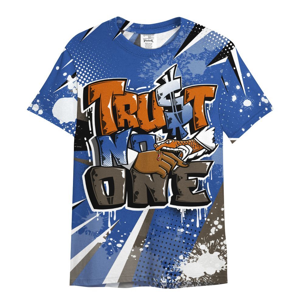 Shirt To Match Palermo GS League - Poly Trust No One Dripping All Over Print