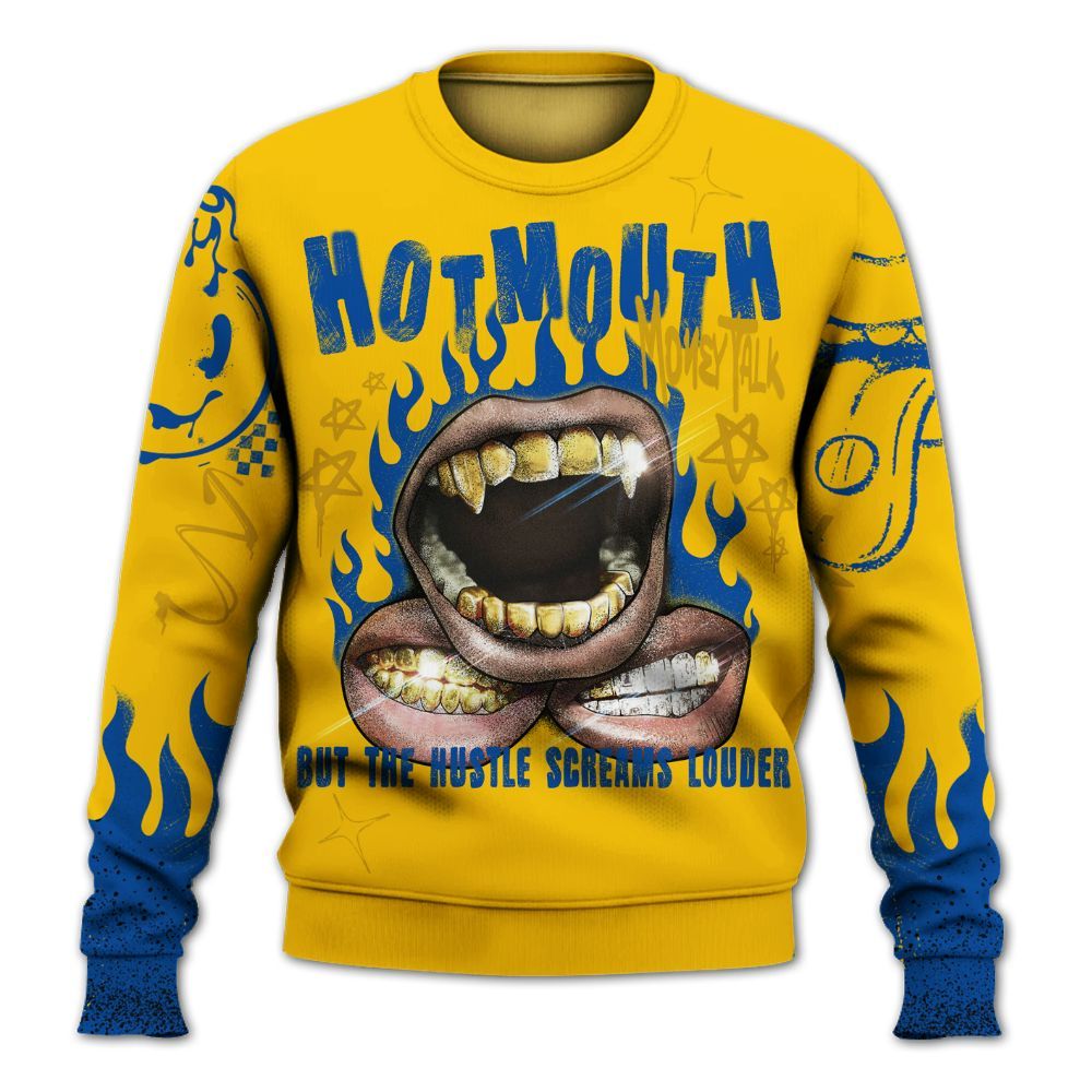 Sweatshirt To Match High Laney 1s - Mouth Burning Street Style All Over Print