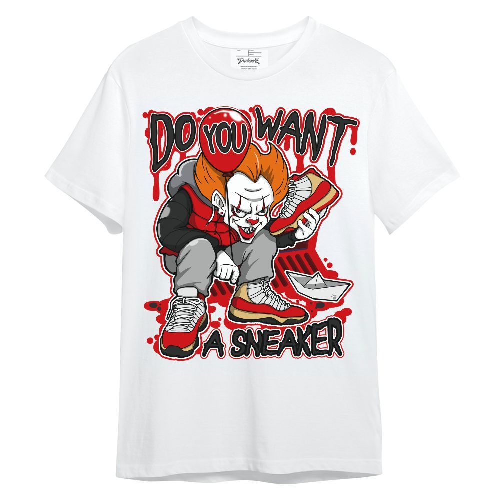Shirt To Match Ja 2 Halloween - Clown Scary Sneakers Halloween Graphic Unisex Shirt