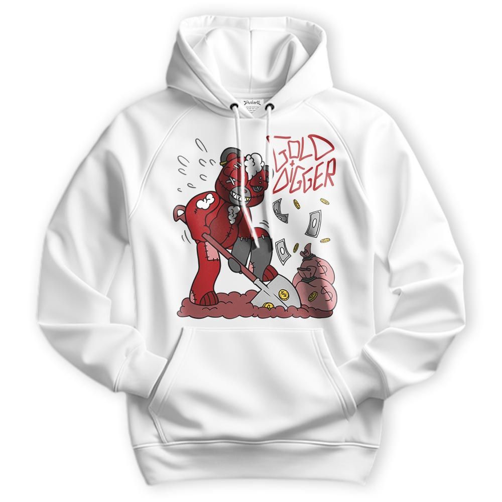 Sweatshirt To Match Red Taxi 12s Hoodie - Goal Digger Hugz Hoodie Unisex