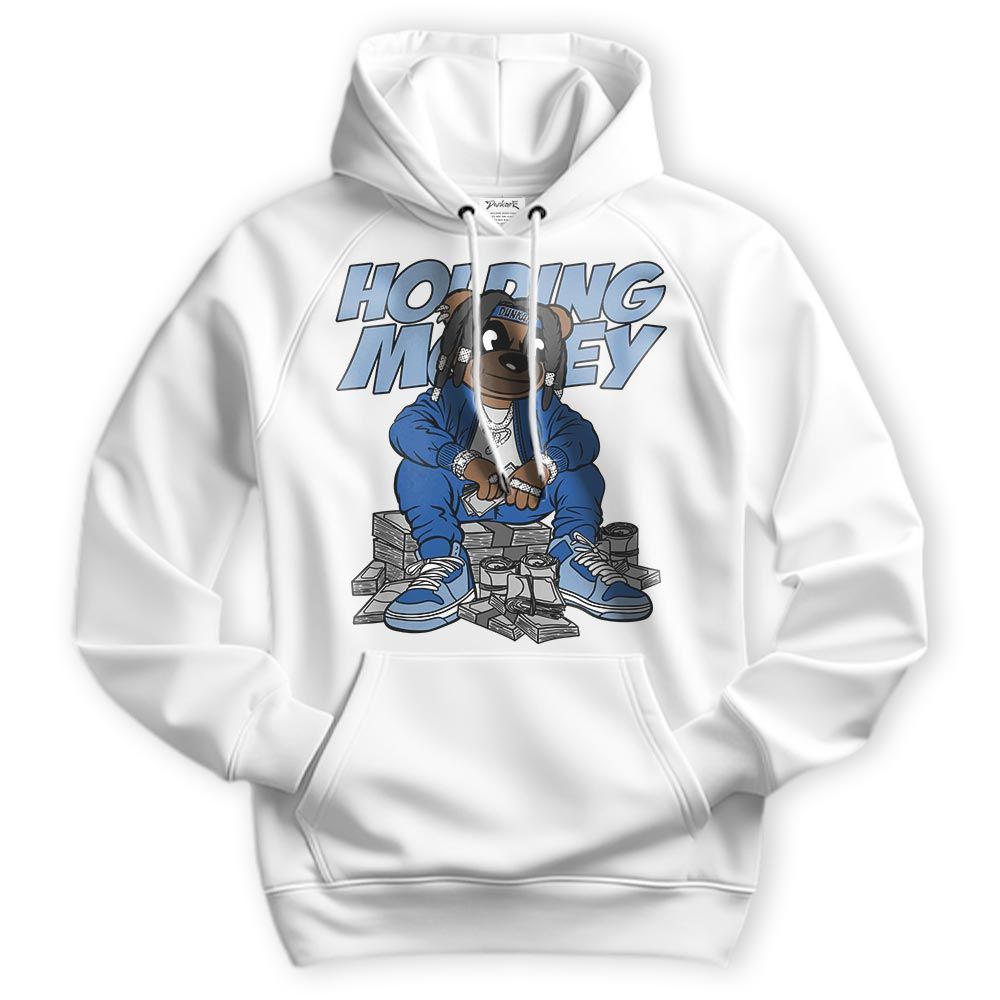 Sweatshirt To Match Low Space Royal 11s Hoodie - Possessing Moneys Bear Hoodie Unisex
