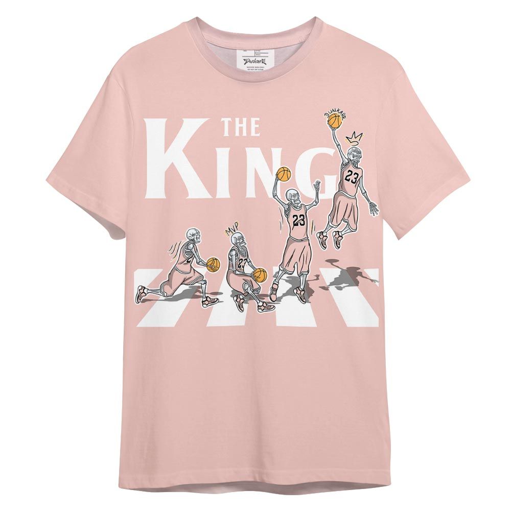 Shirt To Match Low Legend Pink 11s - The King Basketball Shirt 3D Graphic Outfit 0705 TCD