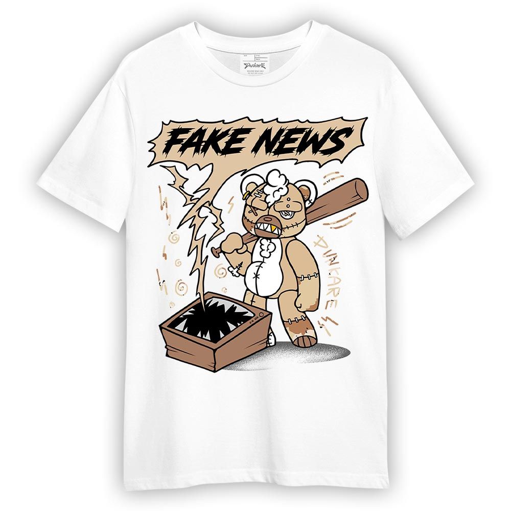 Shirt To Match Desert Camo 3s - False News Hugz Shirt Unisex