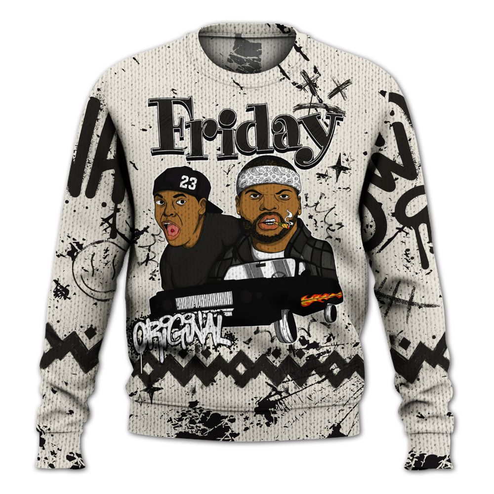 Knitted Sweater To Match Air Max Plus Moonlight Swarovski - Friday Sneaker Crayon