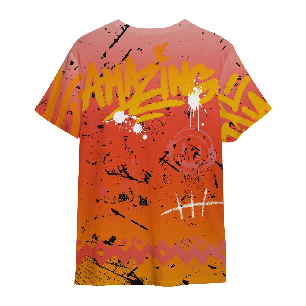 Shirt To Match Dunk High Candy Corn - Friday Sneaker Crayon All Over Print