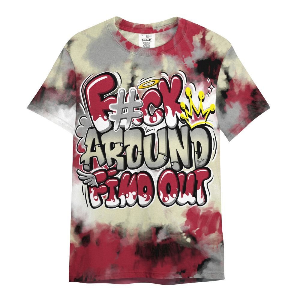 Shirt To Match High OG Chicago Shadow 1s - FK Around Find Out All Over Print